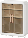 Sorath Plastic Crockery Cabinet(Finish Color – White, DIY(Do-It-Yourself))