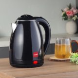 cello Pluto Quick Boil 1350 Watts Double Wall Cool Touch Outer Body Stainless Steel Electric Kettle(1.5 L, Black)