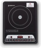 DIGISMART 2000 W Induction Cooktop Push Button(Black, Induction Cooktop Indian Menu Option Automatic power & temperature adjustment)