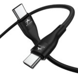 Arivion Type C to C Type 60W Fast Charging Data Cable For Smartphone, 480 Mbps Data Sync/Transfer,(Black, 1 Meter Long, 12 Months warrenty, True FCC Certified cable)