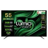 Lumio Vision 9 2026 139cm (55 inches) 4K Ultra HD Smart QD-MiniLED Google TV EPIC3-ADSI