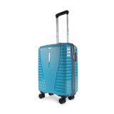 Aristocrat Airpro 8-Wheel Cabin Size Hard Case Trolley Bag, Teal Blue