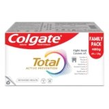 Colgate Total Advanced Health Anti-germ Toothpaste, 480g, Tooth Paste with 12-Hour Anti-Germ Protection & Enamel Protection for Whole Mouth Health (Combo Pack Offer)