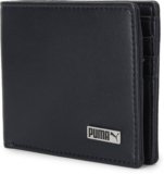 PUMA Men Blue Artificial Leather Wallet(6 Card Slots)