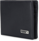 PUMA Men Blue Artificial Leather Wallet(6 Card Slots)