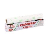 EUROWRAP Food Wrapping Butter Paper 10 Mtr (8+2) | Extra Thick Food Grade Wrap for Cooking, Baking, Packing, Serving & Roti | Non-Stick Multipurpose Parchment Paper | Kitchen Essentials
