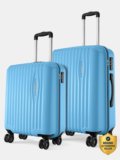 SAFARI Glimpse Pro Set of 2 (Small 56cm | Medium 69cm) Cabin & Check-in Set 4 Wheels – 27 27