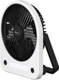 Pigeon Wave with 1 Year Warranty 152 mm Table Fan(Black, White | Pack of 1)