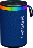 TRIGGR Roar 10 with RGB Lights, Fabric Exterior, TWS & FM Mode, 8H Playtime 10 W Bluetooth Speaker(Cobalt Blue, Mono Channel)