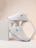 KILLER Lightweight,Comfortable,Trendy,Breathable, Sports Running Shoes For Men(White, Blue , 6)