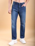 HIGHLANDER Straight Fit Men Dark Blue Jeans