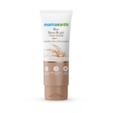 Mamaearth Rice Dewy Bright Foam Scrub with Rice Water & Niacinamide for Glass Skin Glow- 100 g 100 % Soap Free Foam Scrub | Enriched with Rice Water and Niacinamide | Gently Exfoliates to Give Glass Skin Glow | Made Safe Approved