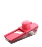 DDecora Dry Fruit and Vegetable Slicer with Stainless Steel Blade (Red)