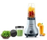 ACTIVA Easy Mix Nutri Mixer Grinder 2 Jars 500W 20000 RPM Motor Speed for Smoothies, Chutney & Shakes, Shock Proof ABS Body, Nano Grinding Technology, 2 Years Warranty
