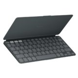 Logitech Keys-to-Go 2 Portable Bluetooth Keyboard for Tablet with Built-in Cover, Slim and Compact Wireless Keyboard for Windows, Android, Linux, iPad, iPhone, Mac – Graphite