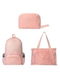 Cortina Lightweight Foldable Travel Backpack & Outdoor Daypack, Peach