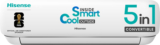Hisense 2026 Model 1.5 Ton 3 Star Split Inverter with Wi-fi AC(AS-18TW4RXSKO02, White)