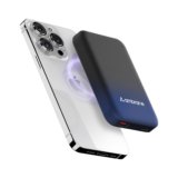 Ambrane 10000 mAh 22.5 W Wireless With MagSafe Slim Pocket Size Power Bank(Blue, Lithium Polymer, Fast Charging, Power Delivery 3.0, Quick Charge 3.0 for Earbuds, Mobile, Smartwatch, Tablet)