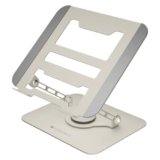 ZEBRONICS NS3000 Pro 2 Laptop Stand, 360° Rotation, Up to 17-Inch Laptops & Tablets, Metal Body, Multi-Angle Adjustable, Foldable Ergonomic Design, Anti-Slip Pads, Anti-Rust Finish, 5kg Capacity