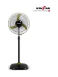 Kenstar Wind Speed Ultra GRN | Adjustable Height with 2 Year Warranty Ultra High Speed 400 mm Pedestal Fan(Military Green, Black | Pack of 1)