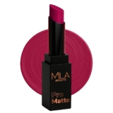 Mila Beauté Pro Matte Lipstick | Highly Pigmented & Long lasting | Semi Matte Finish | Light Weight Lipstick | Single Swipe Application | Luxurious Lip Color | Shade -(Anarkali, 4.2g)