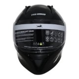 TVS Apache Full Face Premium Helmet: Ultimate Men’s Bike Helmet, Ideal Helmets for Men, Bike Helmet for Men, Superior Full Face Helmet for Men’s Bike – Safety and Style Combined (Black & Yellow-XL)