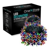 One94Store LED Pixel String Light Pack of 1 – 36 Ft Copper Wire Fairy Lights, Bright Multicolor Decorative Lights for Diwali Decoration, Home Décor, Pooja, Festival, Christmas, Wedding & Party