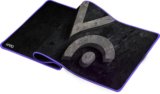 Kreo Cliff XL Gaming Mouse Pad, Stitched Edges, Anti-Slip Base mousepad Non Slip Base Mousepad(Black & Grey)