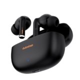 Dubstep Buzz X11 Wireless Earbuds, 60hrs Playtime, 13mm Neodymium Drivers, XBass® Technology, ENC Mics, Type-C Fast Charging (Phantom Black)