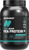 Nutrabay Pure 100% Pea Isolate Plant-Based Protein(2 pounds, Unflavoured)