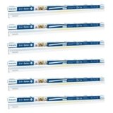 Philips 20W 3 in 1 LED Tubelight | 4ft Mood Lighting LED Tubelight with Three Color Temperatures | Scene Switch Tubelight for Home & Decoration | Color: Tunable White, Pack of 6