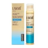 Lakmē 5% Hyaluronic water-light Sunscreen gel SPF 50 Pa++++ In-Vivo tested, Plump & Hydrated skin 56g