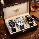 ABREXO Abx8010-Combo Watch Trending Stylish Synthetic Strap Combo Under 400 Analog Watch  – For Men