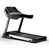 Lifelong Treadmill for Home – 6 HP Peak Motorized Treadmill, 6 Level Manual Inclines, Max Speed 14 km/hr – Heart Rate Sensor, Bluetooth Speaker,10Inch Touch Screen, Fitshow App Max Weight 120Kg