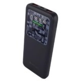ZEBRONICS MB10000S15 Power Bank, 10000 mAh, Rapid Charge, 22.5W Output, Dual USB Output, PD 3.0 Type C, Built in Protections, Percentage Indicator, Made in India, Black