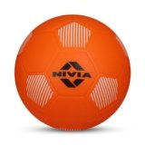 Nivia Home Play Football for Kids, Soft & Lightweight Toy Ball, Safe for Indoor Play, Size – 3 (Orange), Pack of 1