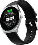 Fire-Boltt Legacy Nova 1.43 inch Ultra Slim AMOLED Wireless Charging Rotating Crown BT Call Smartwatch(Midnight Black Strap, Free Size)