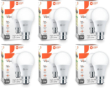 Orient Electric 9 W Basic Round B22 LED Bulb(White, Pack of 6)