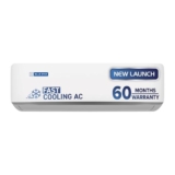 Blue Star 1 Ton 3 Star,New Star rated,Inverter Split AC (Copper, Convertible 5 in 1 Cooling, DigiQ Hepta Sensor,Blue Fins, Self Diagnosis, IA312ZXU, White)