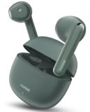 Noise Buds Mini Truly Wireless Earbuds (2026) | Half In-Ear Design | 40H Playtime | Quad Mic ENC for Clear Calls | 13mm Driver | Low Latency Gaming Mode | BT v5.3 | IPX4 Sweat Resistant – Carbon Green