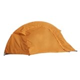Amazon Basics 2 Person Polyester Camping Tent | Sturdy Zip Fastening | Waterproof Design | 11.9L x 11.9W x 52.8H cm | Yellow