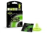Love Light Glow Condom 3 Pcs Pack – Natural Rubber Latex – Lubricated with Reservoir Tip – Phosphorescent – Smooth Surfaced – International Quality ISO 4074