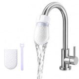 Universal Faucet Water Filter Cotton Bags, 20 Pack + 2 Securing Straps