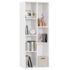ABOUT SPACE 5 ft Book Shelf – 7 Cubes Engineered Wood DIY Book Rack Multipurpose Book Stand for Home Library Study Room Open Storage Organizer for Bedroom Living Room (White – L50 x B32.5 x H152.5 cm)
