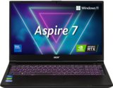 Acer Aspire 7(i7 14th Gen) Intel Core 7 240H – (16 GB/512 GB SSD/Windows 11 Home/6 GB Graphics/NVIDIA GeForce RTX 3050) A715-79G Gaming Laptop(15.6 inch, Flame Black, 1.99 kg, With MS Office)