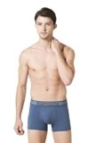 Van Heusen Men Denim Jacquard Waistband Trunks – Plush Back Elasticized Waistband, Contrast Stitch