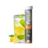Fast&Up Magnesio – Magnesium and Zinc for Muscle Health and Stress – 20 Effervescent Tablets – Lime and Lemon Flavor