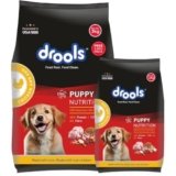 Drools Puppy Dry Dog Food 4.2kg (3kg + 1.2kg Free) | Chicken & Egg Flavour | Supports Active Behaviour | Digestive Health & Immunity | Better Digestibility