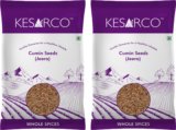 KESARCO Cumin (Jeera) Seeds – Whole (Jeera Sabut)(2 x 0.5 kg)