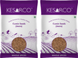 KESARCO Cumin (Jeera) Seeds – Whole (Jeera Sabut)(2 x 0.5 kg)
